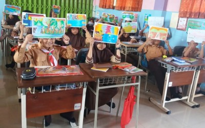 Lomba Mewarnai dan Menggambar Memperingati HPSN 2020